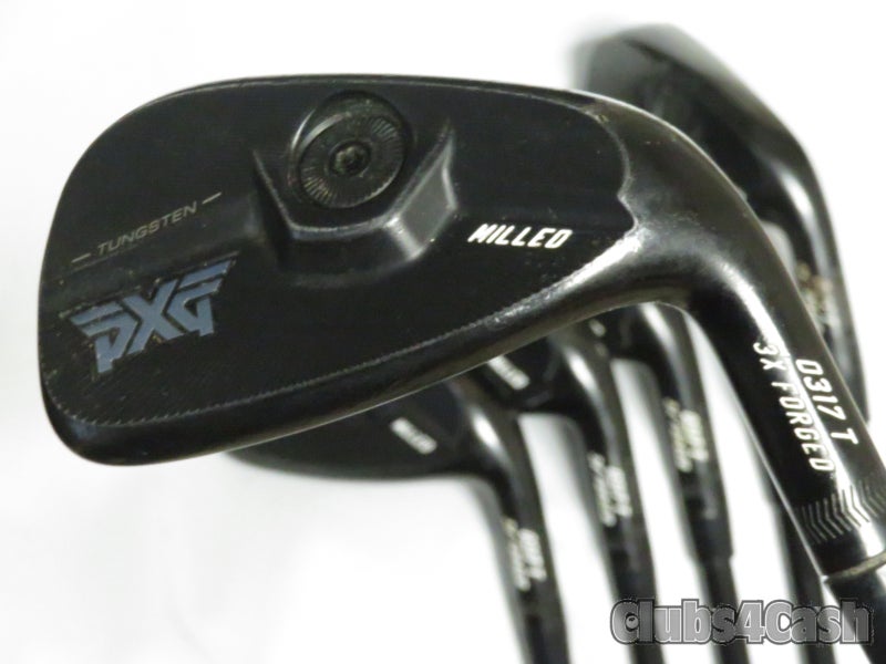PXG 0317T Black Irons Forged Mitsubishi MMT 125 TX-Flex 5-P