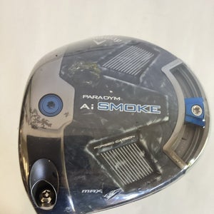 Callaway Paradym Ai Smoke Max Left Handed LH Driver 9* Atmos Tour 7S Graphite