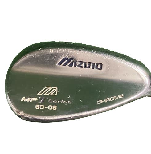 Mizuno MP T Series Chrome Forged Lob Wedge 60*08 RH Stiff Steel 35" Good Grip