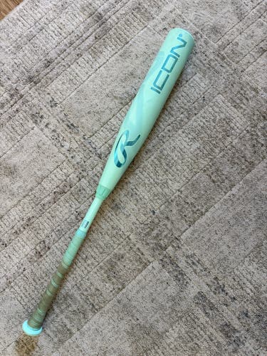 2026 Rawlings Icon Composite USSSA Certified Bat (-8) 22 oz 30" (Used)