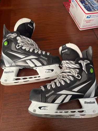 2010 Reebok 11K Pump Hockey Skates Regular Width 10 (New)