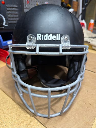 USED RIDDELL SPEED ADULT HELMET - LARGE - FLAT BLACK