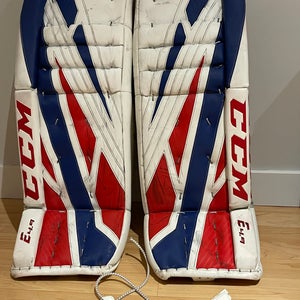 34" + 2  2019 CCM Extreme Flex 4.9 Goalie Leg Pads (Used)