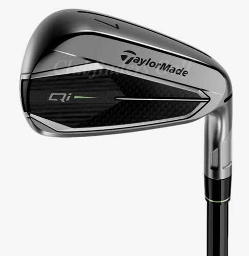 NEW TaylorMade 2025 Qi Gunmetal Edition 5-AW Iron Set Recoil Graphite Regular