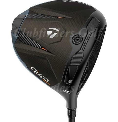 NEW TaylorMade Qi4D Max 10.5 Driver REAX Blue 50-A Graphite Seniors w/HC