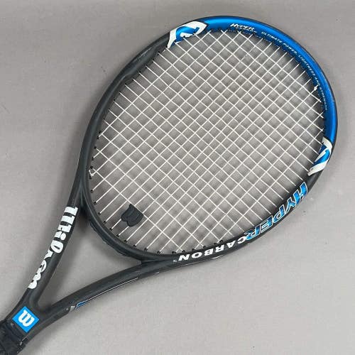 Wilson Hyper Carbon Tennis Racquet 4 3/8" Grip & 100in Head Size
