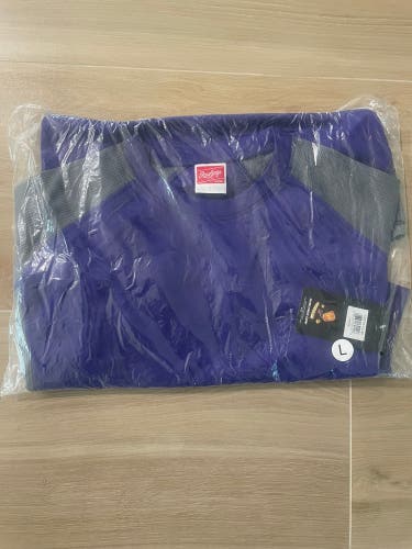 Rawlings Men's Dugout Fleece Pullover (New)