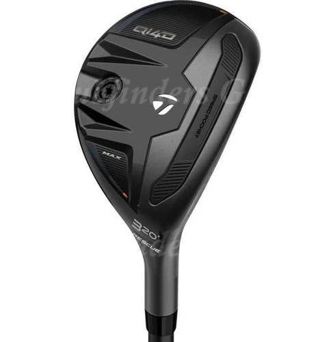 NEW TaylorMade Qi4D Max Rescue 23 Hybrid 4 Iron REAX 50 S Graphite Stiff w/ HC