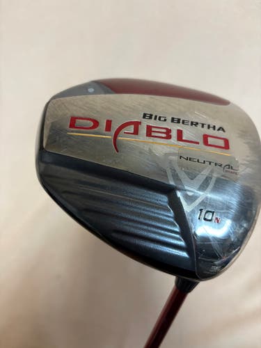 Men's Callaway Big Bertha Diablo Neutral Right Handed Driver Regular Flex 10 Loft (Used)