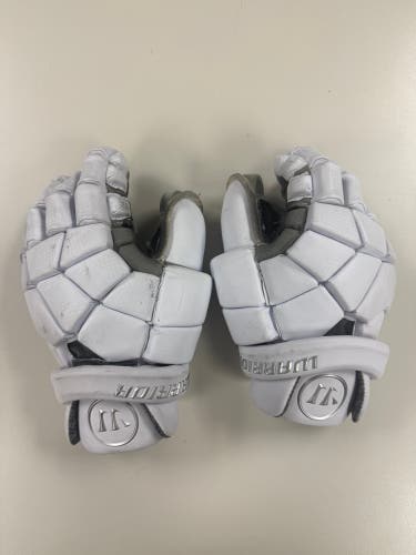 Warrior QS Goalie Lacrosse Gloves Extra Large (Used)