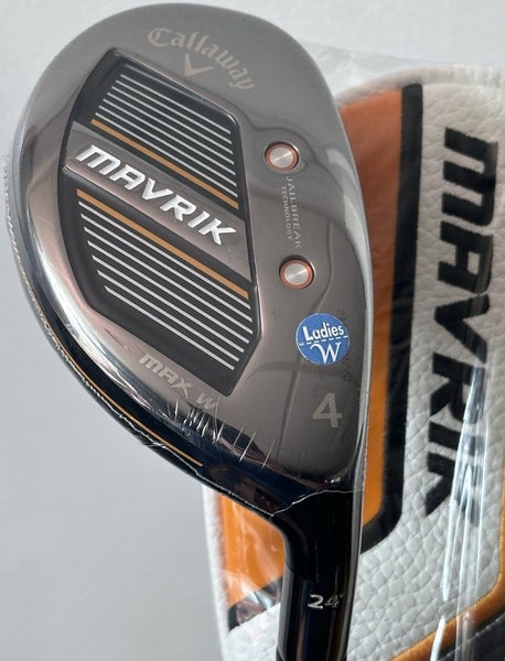 Callaway Mavrik MAX W Womens Rescue 4-Hybrid 4H-24* Graphite Catalyst 45 NEW!