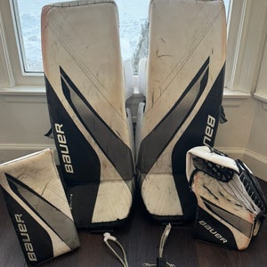 35" 2025 Bauer Supreme Shadow Regular Goalie Full Set (Used)