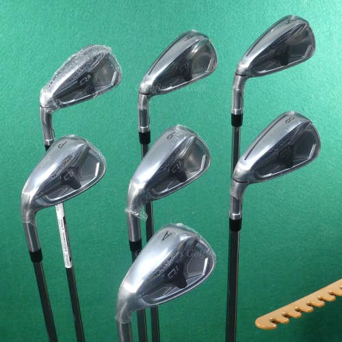 NEW LH TaylorMade Qi Max 5-AW Iron Set KBS MAX MT 85 Steel Regular