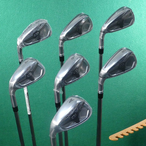 NEW LH TaylorMade Qi Max 5-AW Iron Set KBS MAX MT 85 Steel Regular