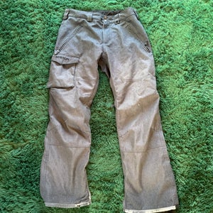 Gray Men's Adult Large Burton Pants
