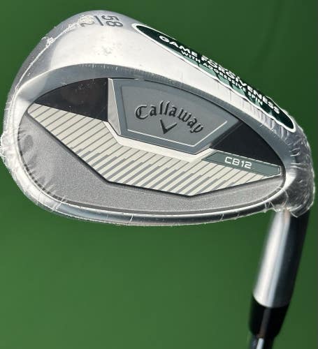 Callaway 2026 CB 12 Lob LW Wedge 58-12* Steel Hi-REV 3.0 Right Hand NEW!