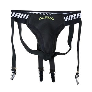 NHL Warrior Pro Alpha Ice Hockey 3-in-1 Combo Sr. Adult Cup Jock & Garter small medium