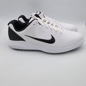 Nike Men's Infinity G Golf Shoes White/Black Size 13 Wide CT0531-101