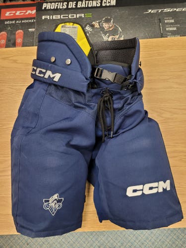 Large +1 Used Senior CCM HPTK Hockey Pants Pro Stock #D2