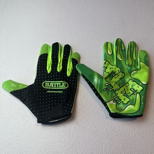 Battle Sports Doom Speed Slime Football Glove Mens size XL (INV25)