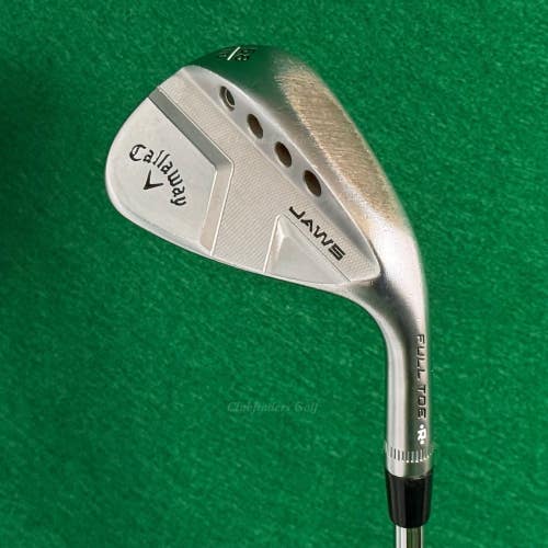 Callaway Jaws Full Toe Chrome 58-10 58 Lob Wedge DG Spinner 115 TI Wedge Flex