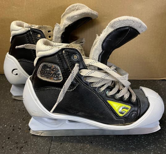 Used Graf Goaler Pro Goalie Skates Size 6.5