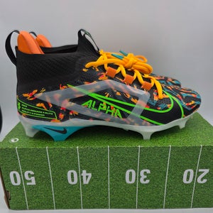 Nike Alpha Menace 4 Elite Cleat Travis Kelce HF4316-001 Mens Sz 11 Box No Lid