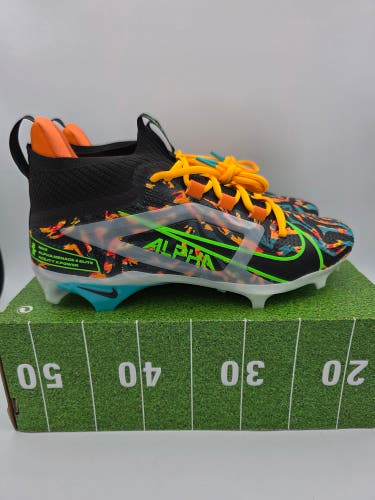Nike Alpha Menace 4 Elite Cleat Travis Kelce HF4316-001 Mens Sz 11 Box No Lid
