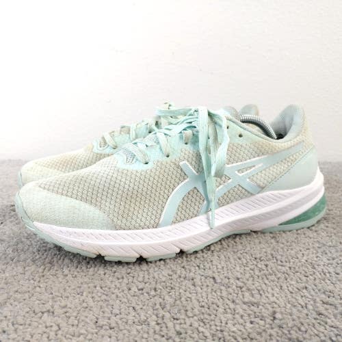 ASICS GT-1000 12 Girls Size 6.5 Running Shoes Low Top Green Sneakers Athletic