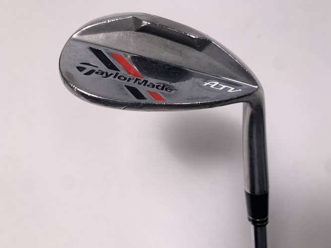 TaylorMade ATV Lob Wedge LW 60* KBS Hi-Rev Wedge Steel Mens RH Oversize Grip
