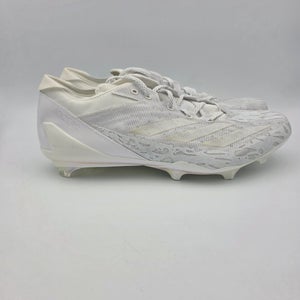 Adidas Adizero Electric Speed Juice Mens 14 White Football Cleats IE4413 NEW