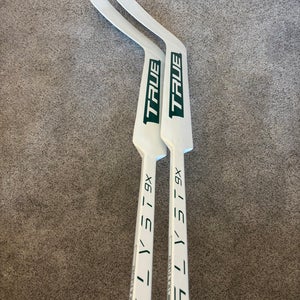 Marc Andre fleury pro stock Minnesota wild true 9x foam core stick P41 curve (new) 2 pack
