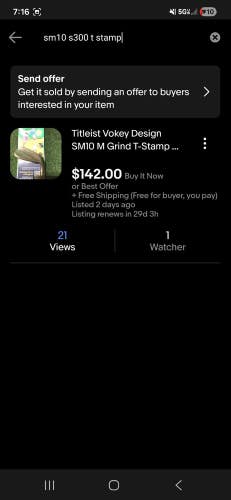 Sm10 56 And 60 T stamp Wedges