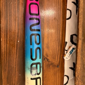 2026 Warstic Bonesabr Hybrid USABat Certified Bat (-5) 27 oz 32" (Used) Solar Storm Color Scheme