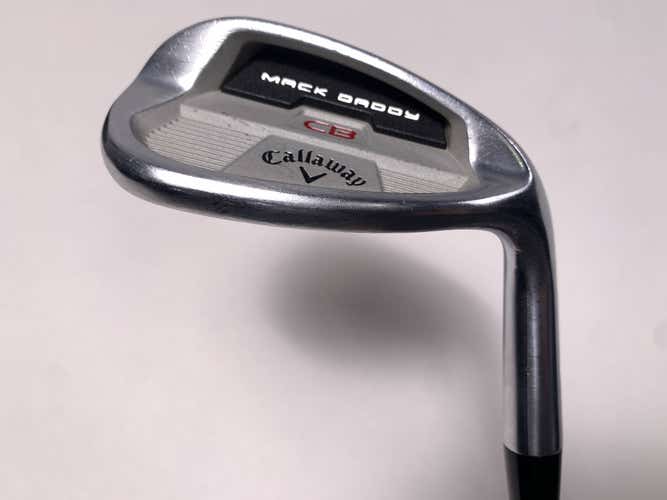 Callaway Mack Daddy CB Lob Wedge LW 58* 12 Bounce KBS Hi-Rev G 60g RH
