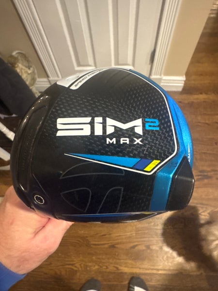 Men's TaylorMade SIM2 Max Left Hand Driver Stiff Flex 9 Loft (Used)