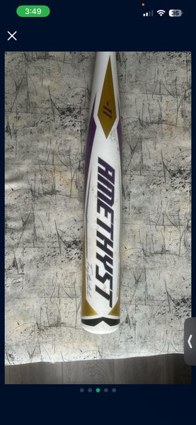 2022 Easton Amethyst Alloy Bat (-11) 20 oz 30" (Used)