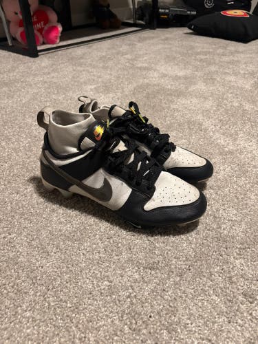 Men's Size M 10.0 (W 11.0) Nike Vapor Edge Dunk Mid Top Molded Cleats (Used)