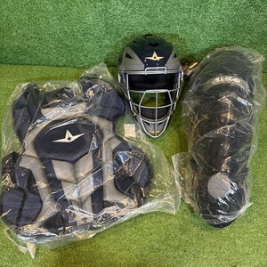 Navy Blue All Star System 7 Axis CKCC1216S7X Catcher's Set (New)