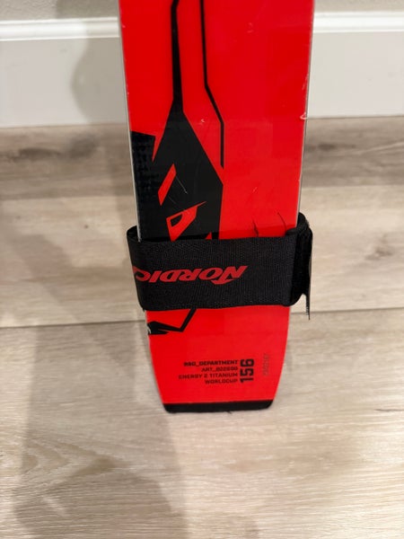 156cm Nordica Dobermann SL WC Dept. FIS Skis Marker Bindings Max