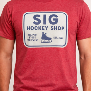 Red SIG Hockey T-Shirt-SIG Sign Logo-XL