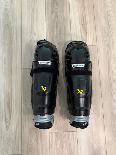 Senior Bauer Supreme M3 16" Shin Pads (New)