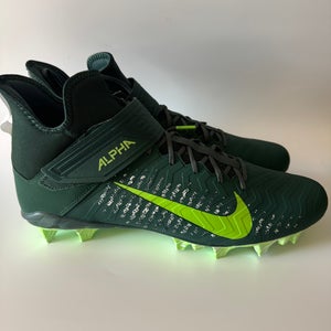 Nike Mens 16 Alpha Menace Pro 2 PE Michigan State Spartans Football Cleats CI9862-302 NEW