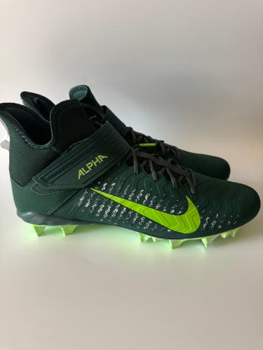 Nike Mens 16 Alpha Menace Pro 2 PE Michigan State Spartans Football Cleats CI9862-302 NEW