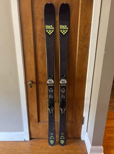 Black Crows Orb 179cm with  BRAND NEW TYROLIA ATTACK 14 GW SKI BINDINGS