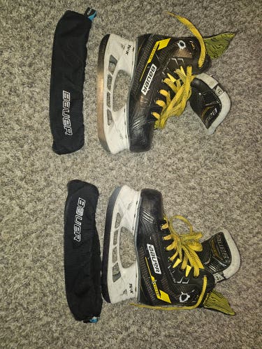 Bauer Supreme M4 Hockey Skates Extra Wide Width Size 3.5 (Used)