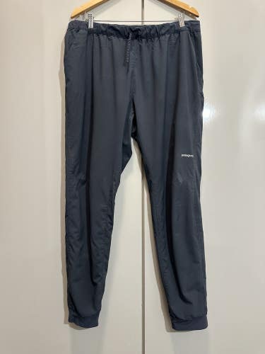 #2700 Patagonia Terrebonne Trail Joggers Mens XL  Gray Outdoor Drawstrings