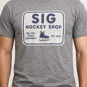 Grey SIG Hockey T-Shirt-SIG Sign Logo-XL