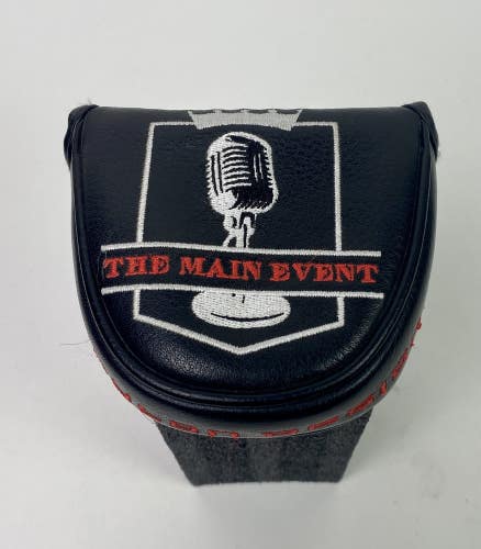 Odyssey Golf The Main Event Toulon Mallet Putter Headcover Magnetic Closure