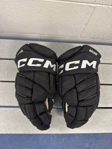 CCM HGJS Gloves 13" FT1 Providence Bruins Pro stock